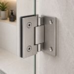 Square Back-Plate Shower Door Hinge
