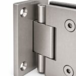 Square Back-Plate Shower Door Hinge