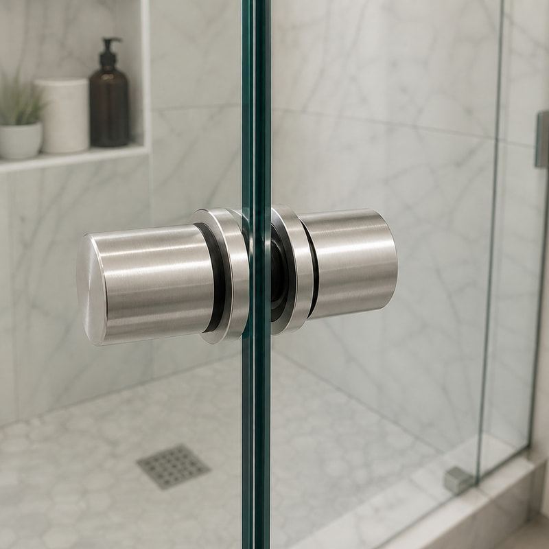 Round Shower Door Knob