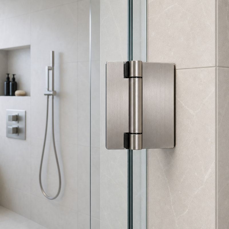Side-Mounted Shower Door Pivot Hinge