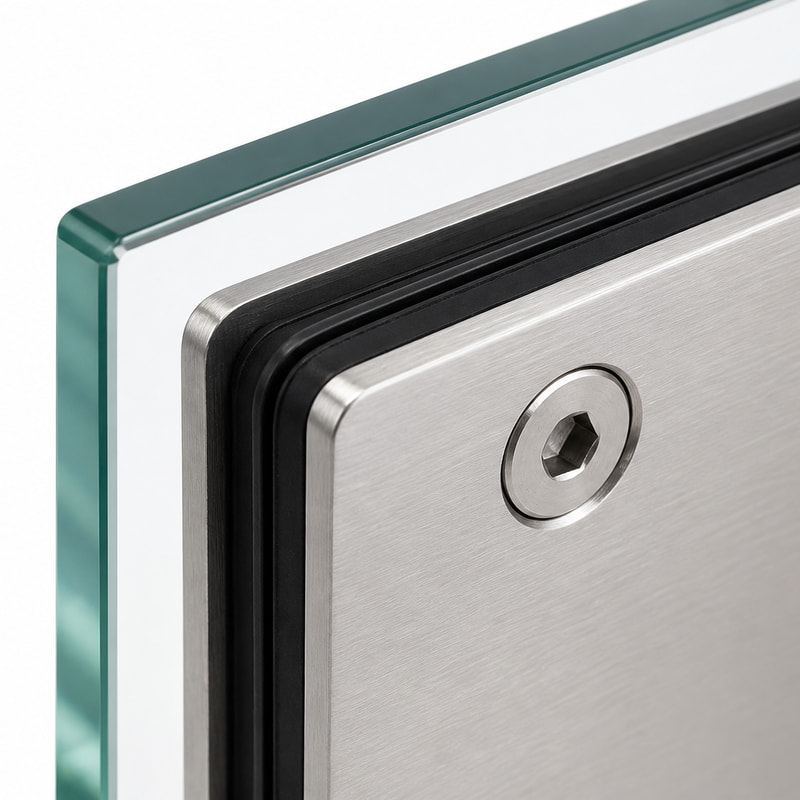 Side-Mounted Shower Door Pivot Hinge