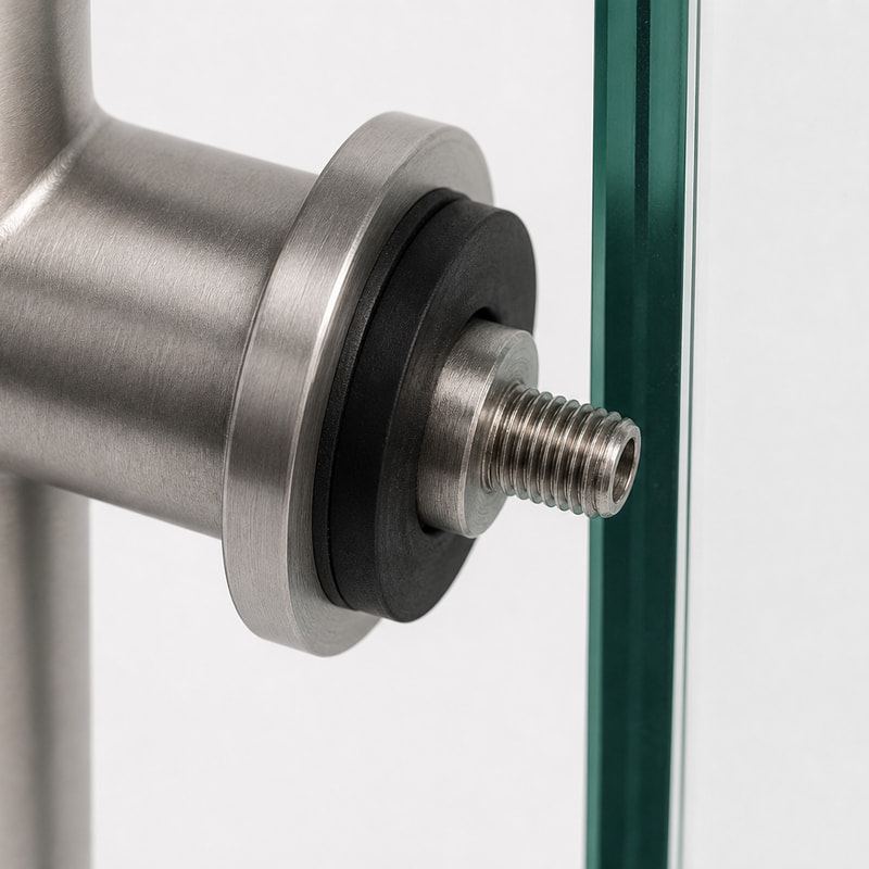 Offset Shower Door Pull Handle