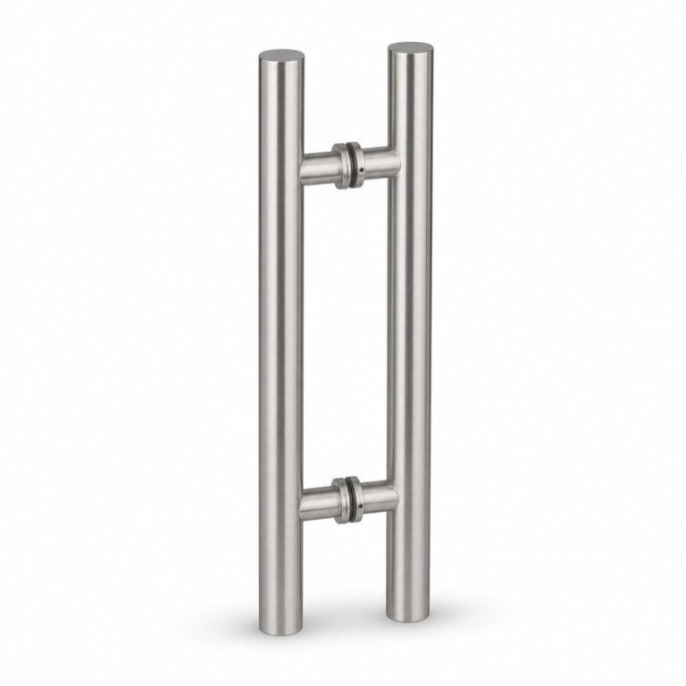 Round-Tube Shower Door Pull Handle