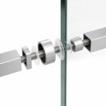 Square-Tube Shower Door Pull Handle