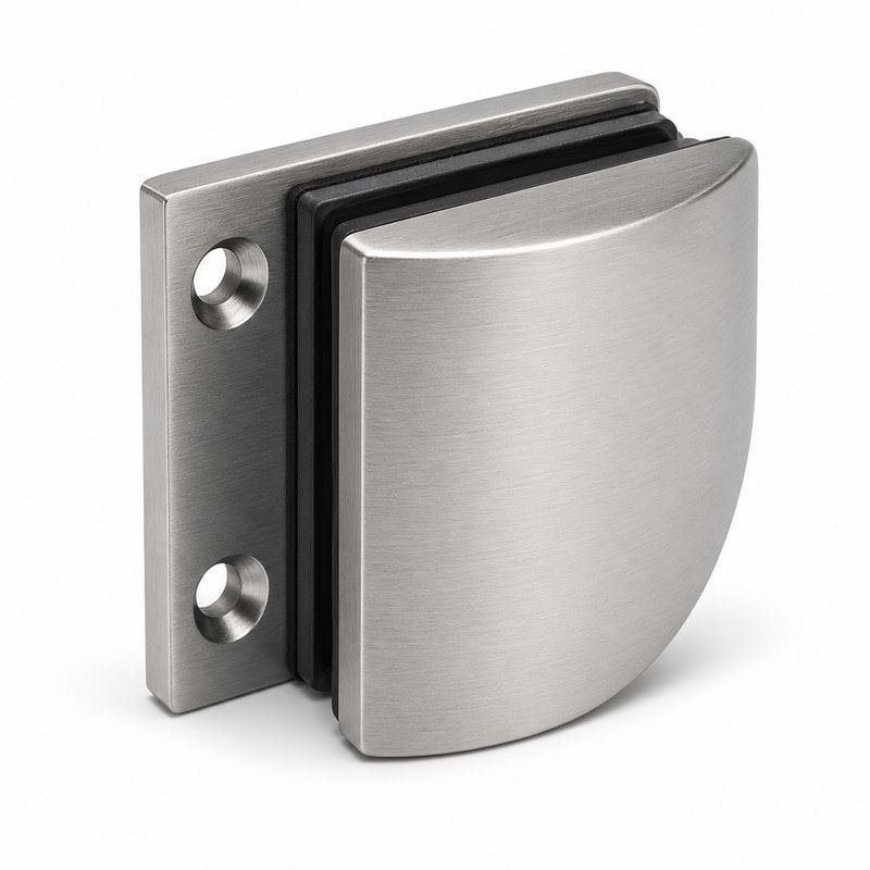 D-Shape Shower Glass Clamp