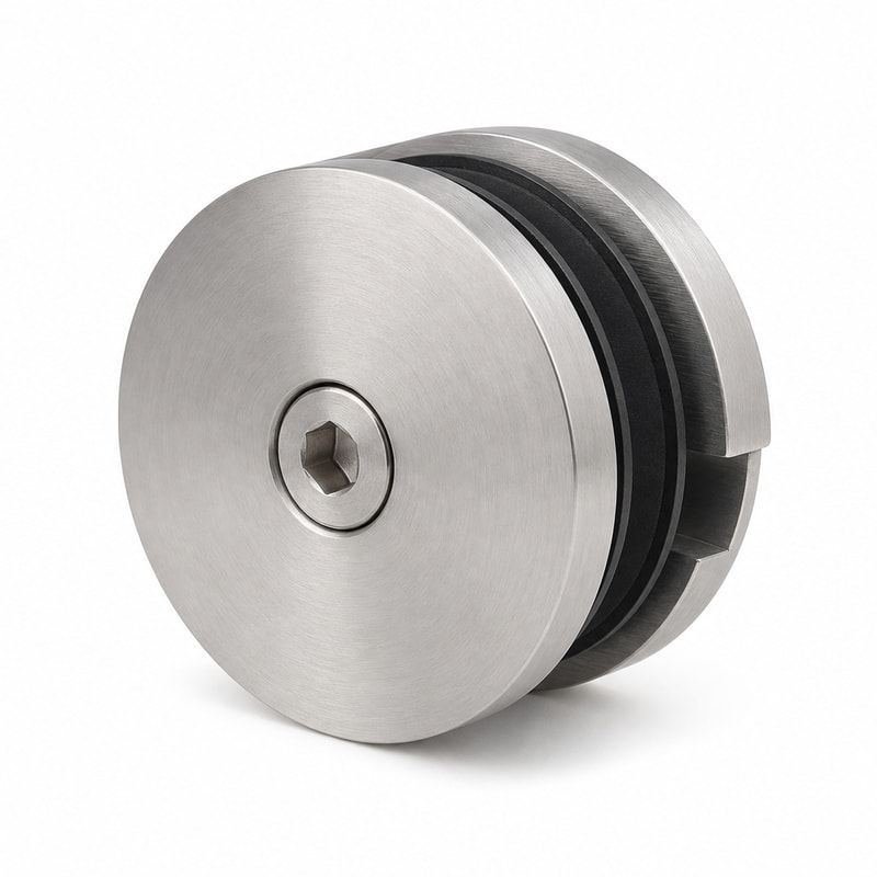 Round Shower Glass Clamp