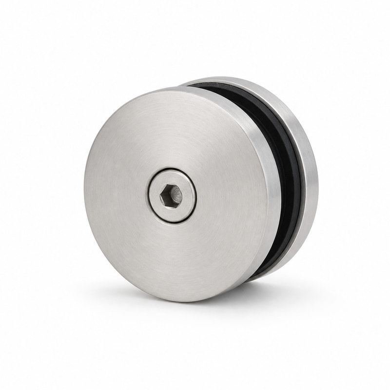 Round Shower Glass Clamp