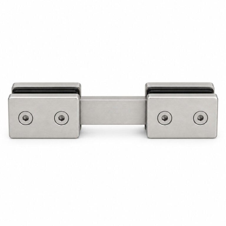 180 Degree Shower Glass Connector
