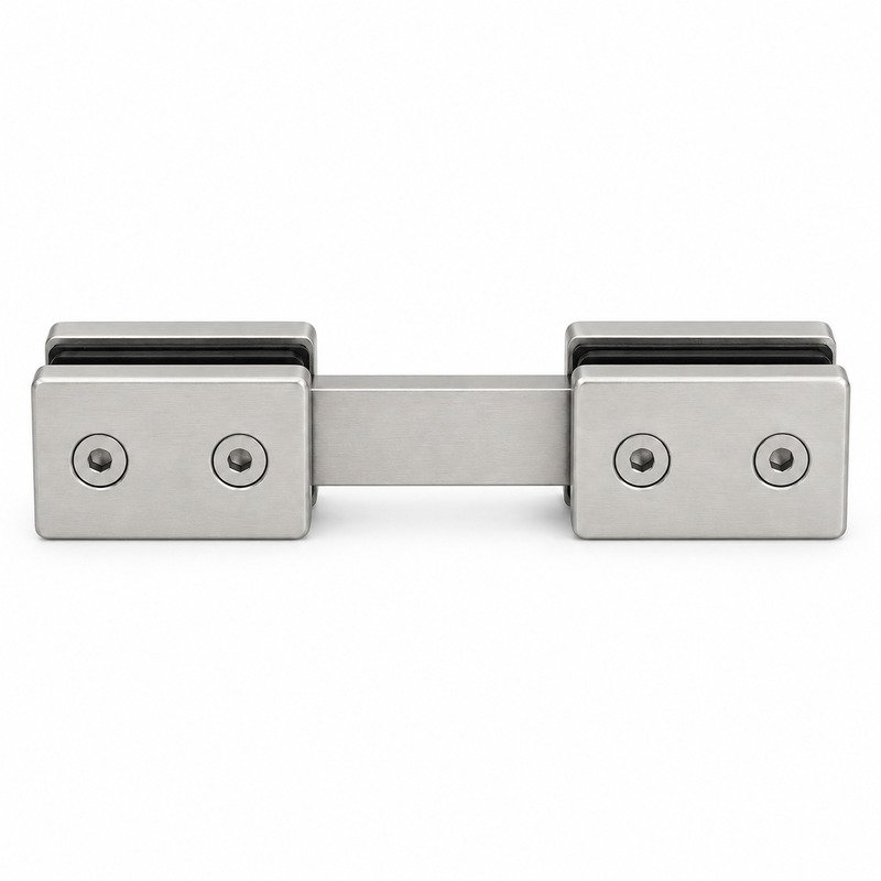 180 Degree Shower Glass Connector