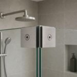 90 Degree Shower Glass Corner Clamp