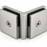 90 Degree Shower Glass Corner Clamp