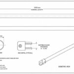 Polished Silver Round Shower Glass Stabilizer Bar — Finish Concept