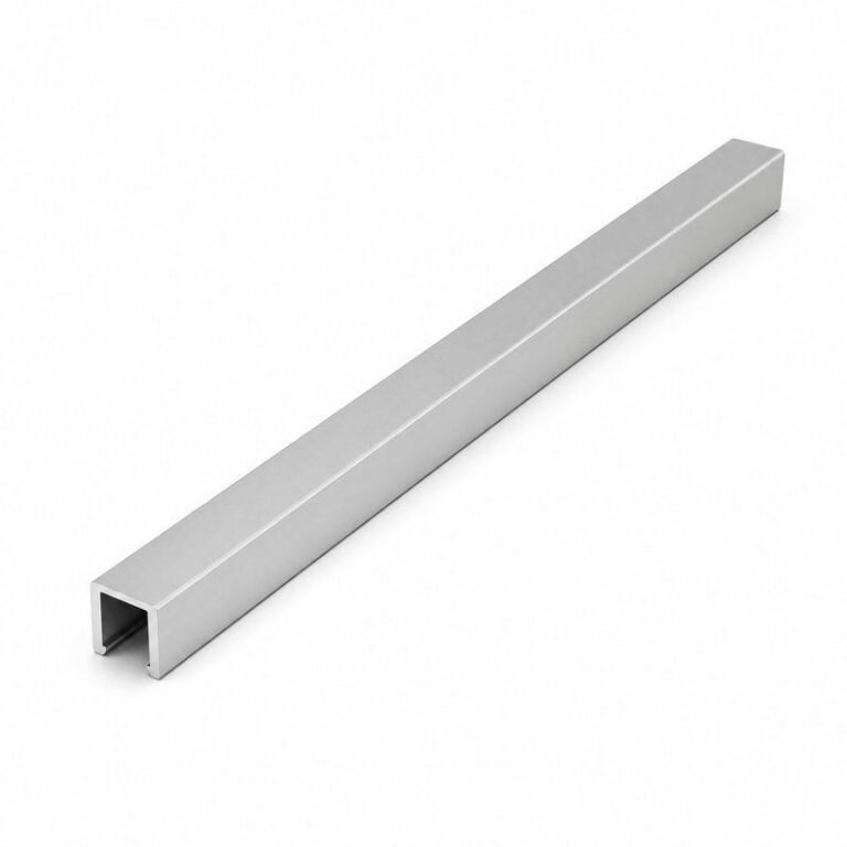 Aluminum U-Channel for Shower Glass