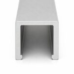 Aluminum U-Channel for Shower Glass