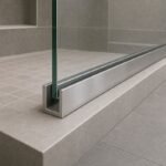 Stainless Steel Shower Glass U-Channel