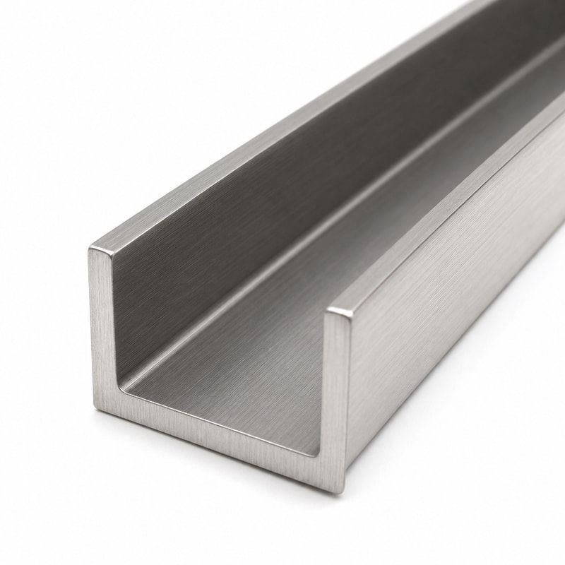 Stainless Steel Shower Glass U-Channel
