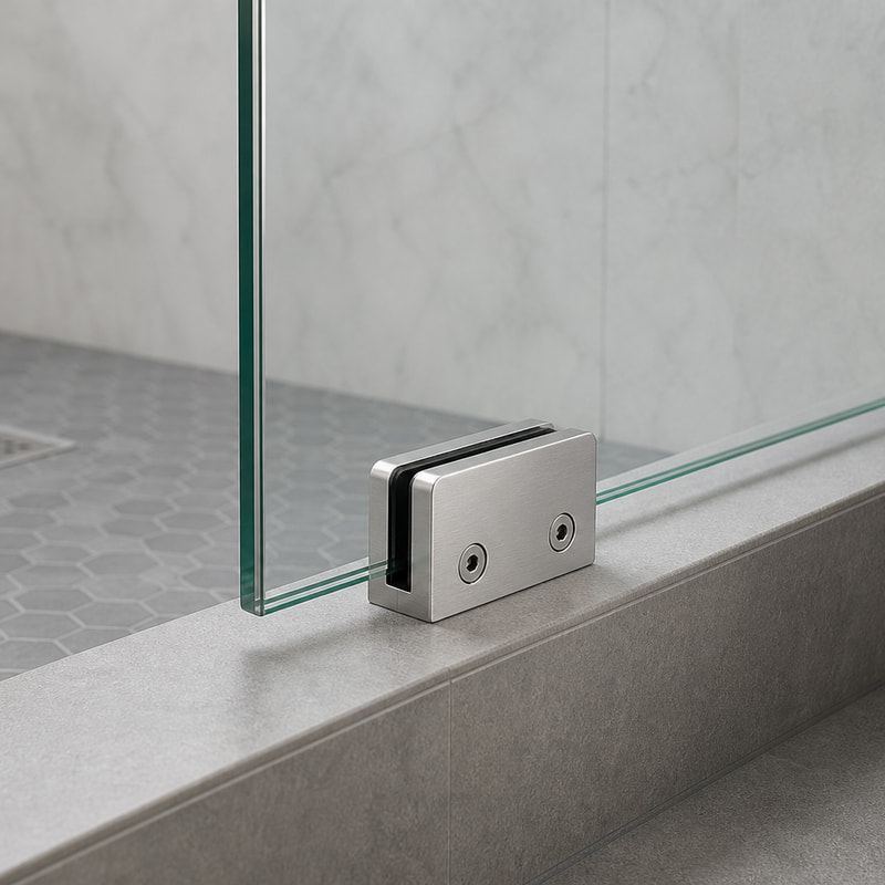 Shower Glass U-Clamp