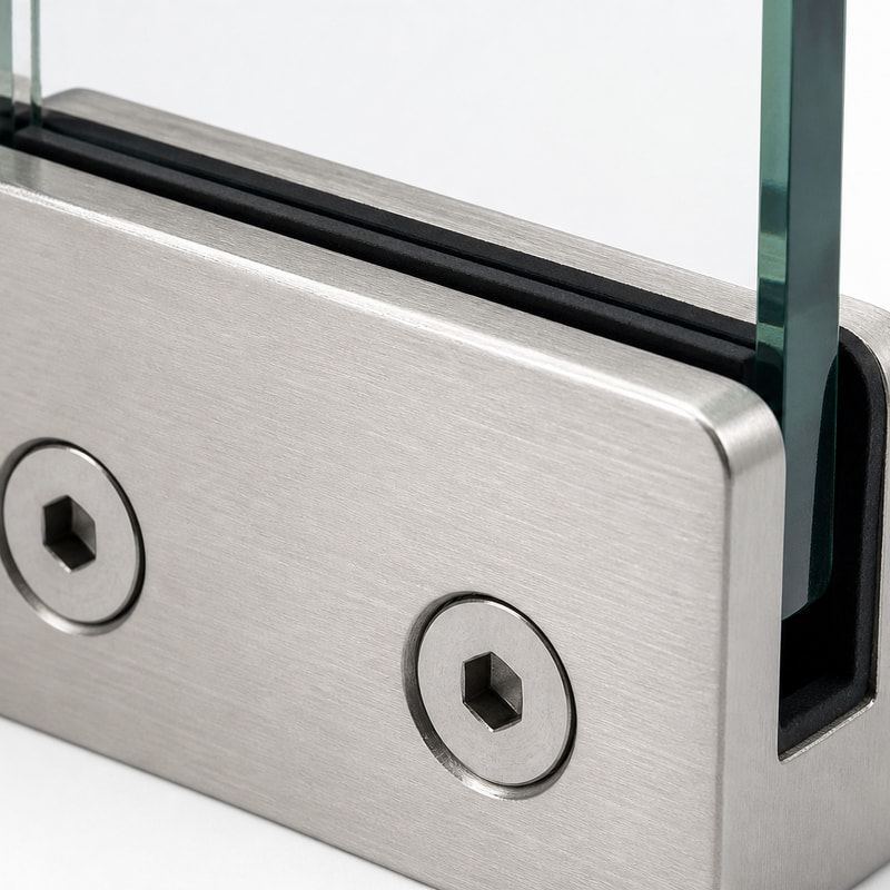 Shower Glass U-Clamp