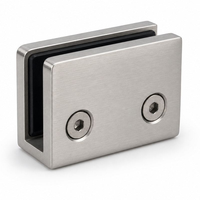 Shower Glass U-Clamp