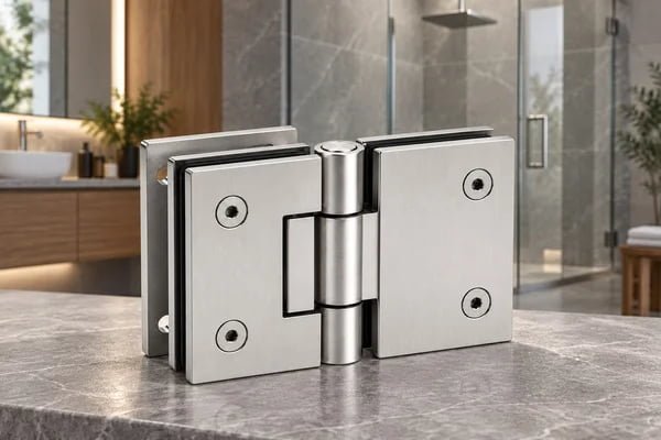 Shower Door Hinges for Hotel Projects: Specifying Door Weight, Opening Clearance and Replacement Access