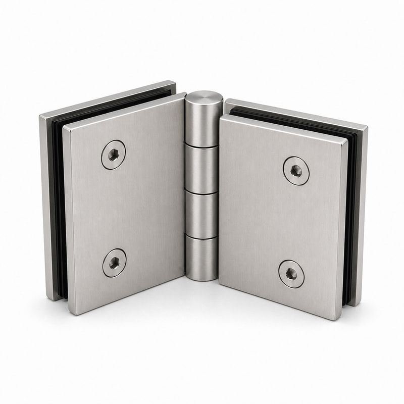 135 Degree Glass-to-Glass Shower Door Hinge