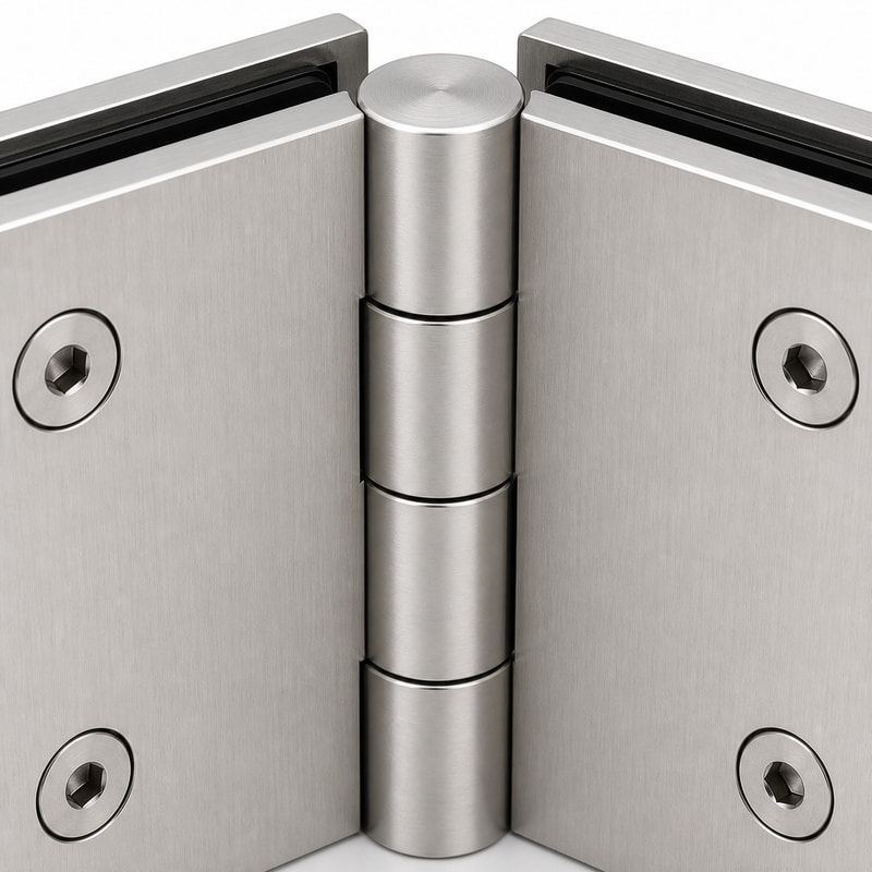 135 Degree Glass-to-Glass Shower Door Hinge