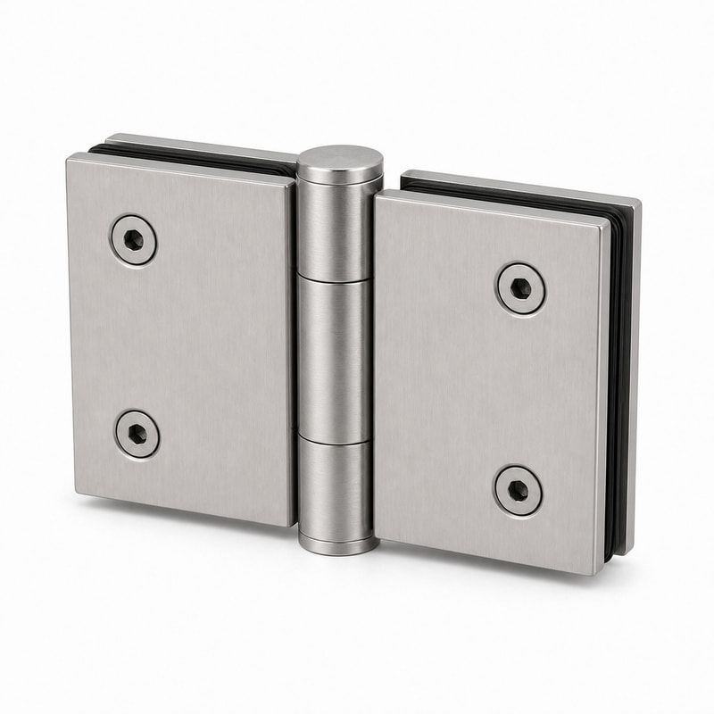 180 Degree Glass-to-Glass Shower Door Hinge