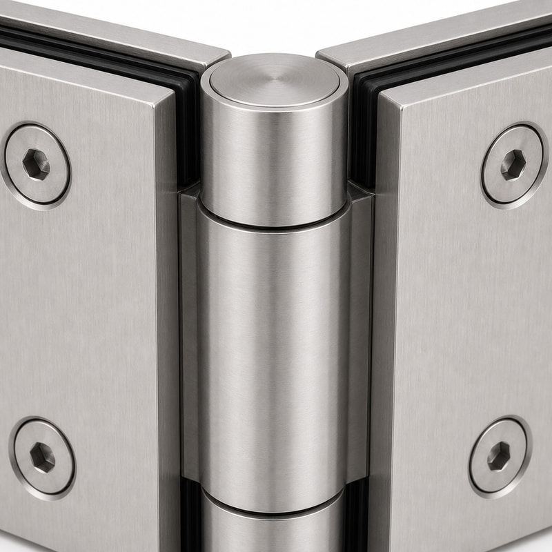 90 Degree Glass-to-Glass Shower Door Hinge