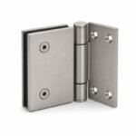 90 Degree Wall-to-Glass Shower Door Hinge
