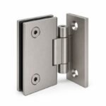 Adjustable Wall-Mount Shower Door Hinge