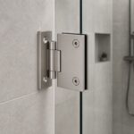 Adjustable Wall-Mount Shower Door Hinge
