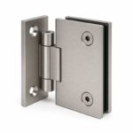 Adjustable Wall-Mount Shower Door Hinge