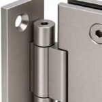 Adjustable Wall-Mount Shower Door Hinge