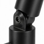 Matte Black Adjustable Shower Support Bar Bracket — Finish Concept
