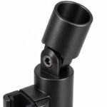 Matte Black Adjustable Shower Support Bar Bracket — Finish Concept