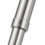 Adjustable Glass-to-Ceiling Shower Support Bar