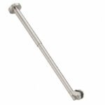 Adjustable Glass-to-Ceiling Shower Support Bar