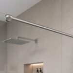 Glass-to-Wall Shower Support Bar