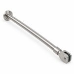 Glass-to-Wall Shower Support Bar