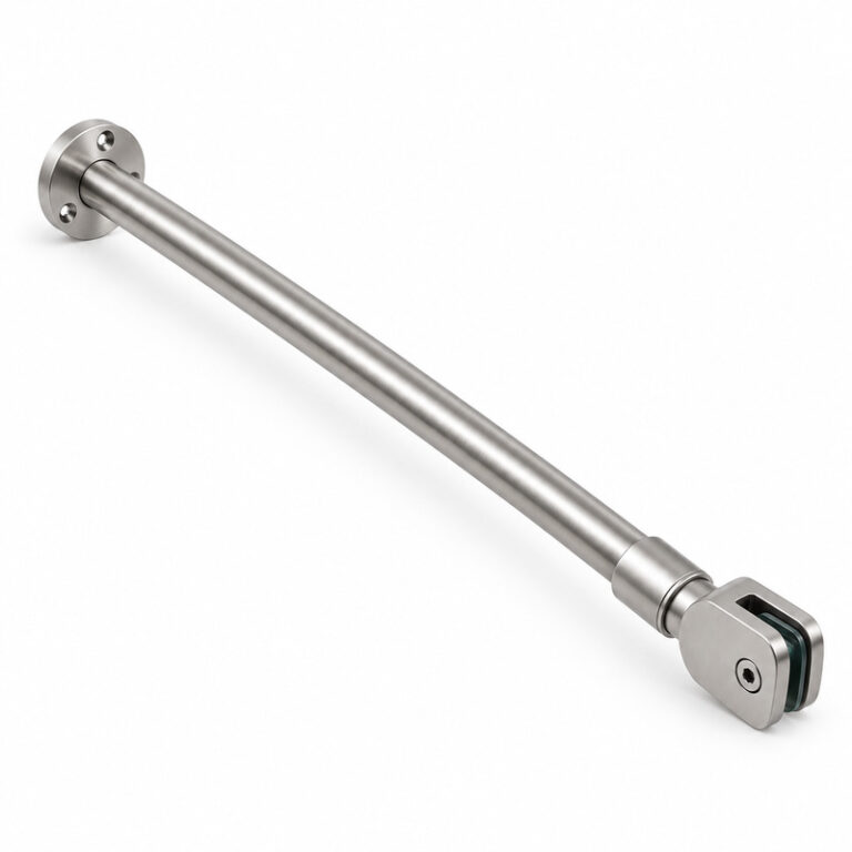 Glass-to-Wall Shower Support Bar