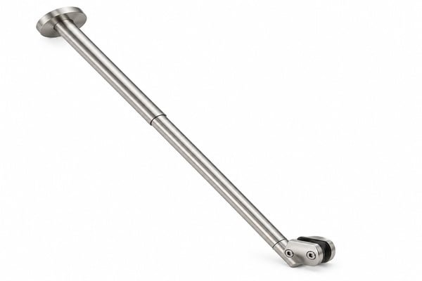 Adjustable Glass-to-Ceiling Shower Support Bar - product reference