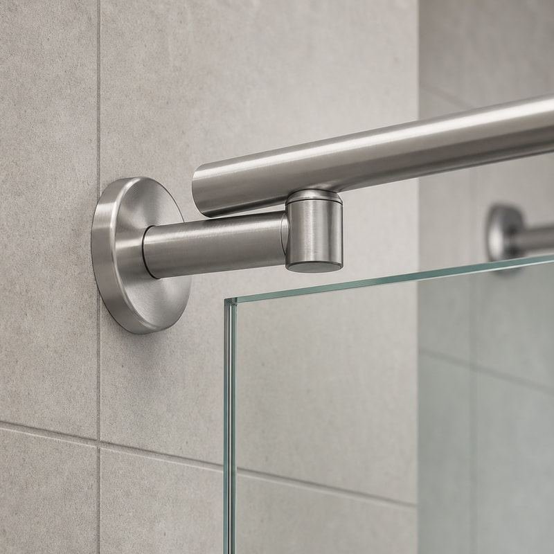 Wall-Mounted Shower Support Bracket