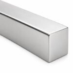 Polished Silver Shower Threshold Water Bar — Finish Concept