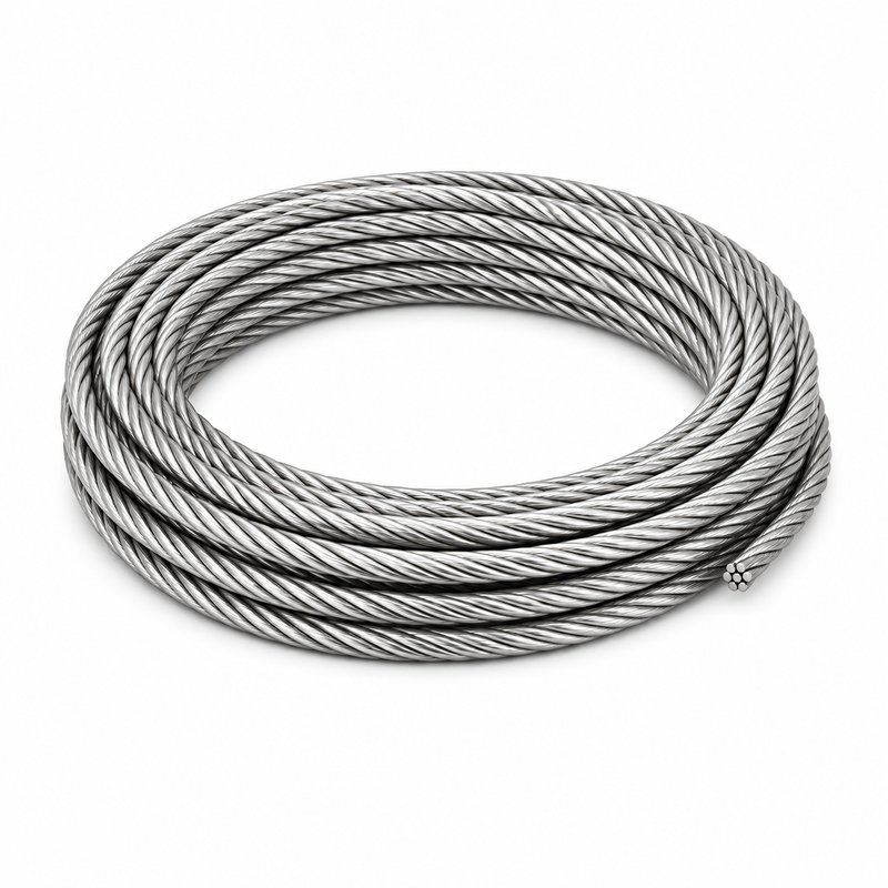7×7 Stainless Steel Wire Rope — WR009