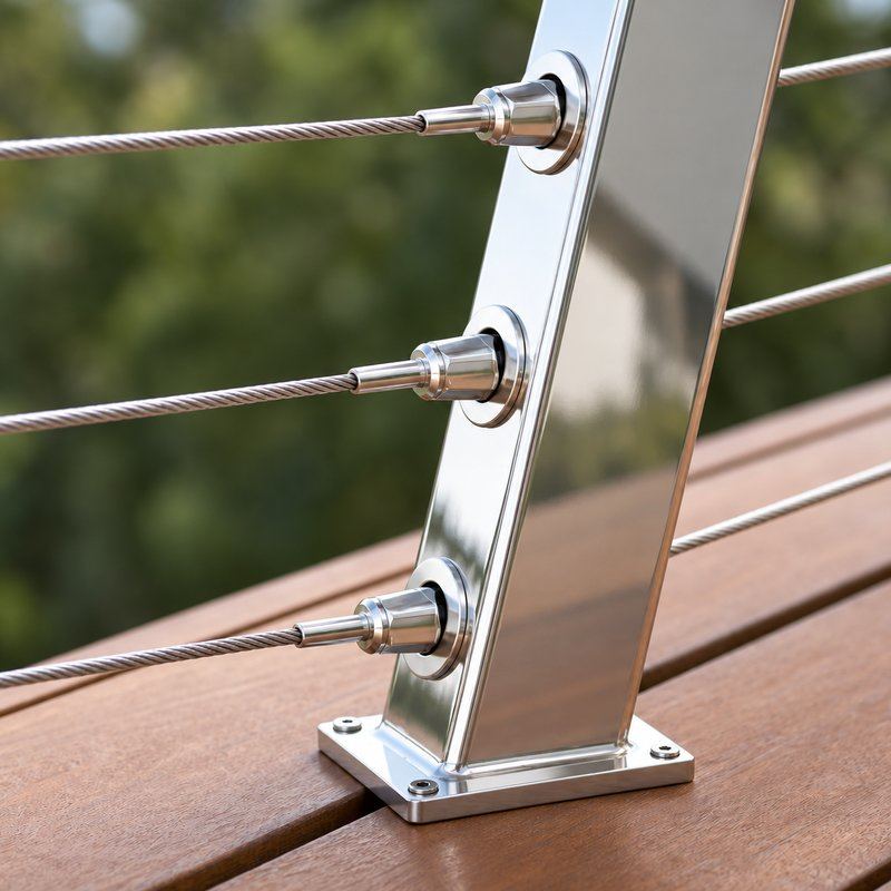 Angled Cable Railing Washer — WR015