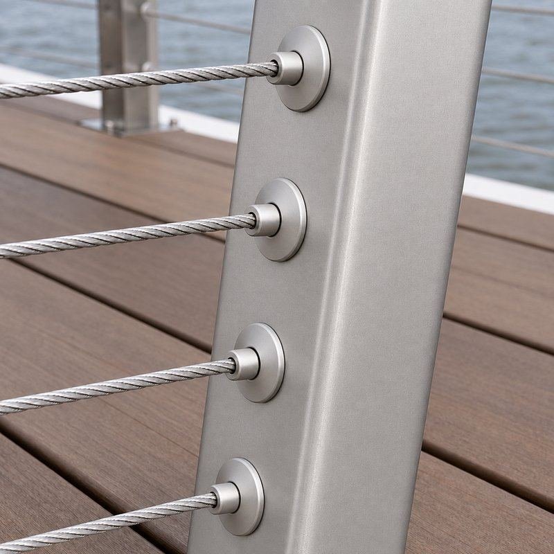 Angled Cable Railing Washer — WR017