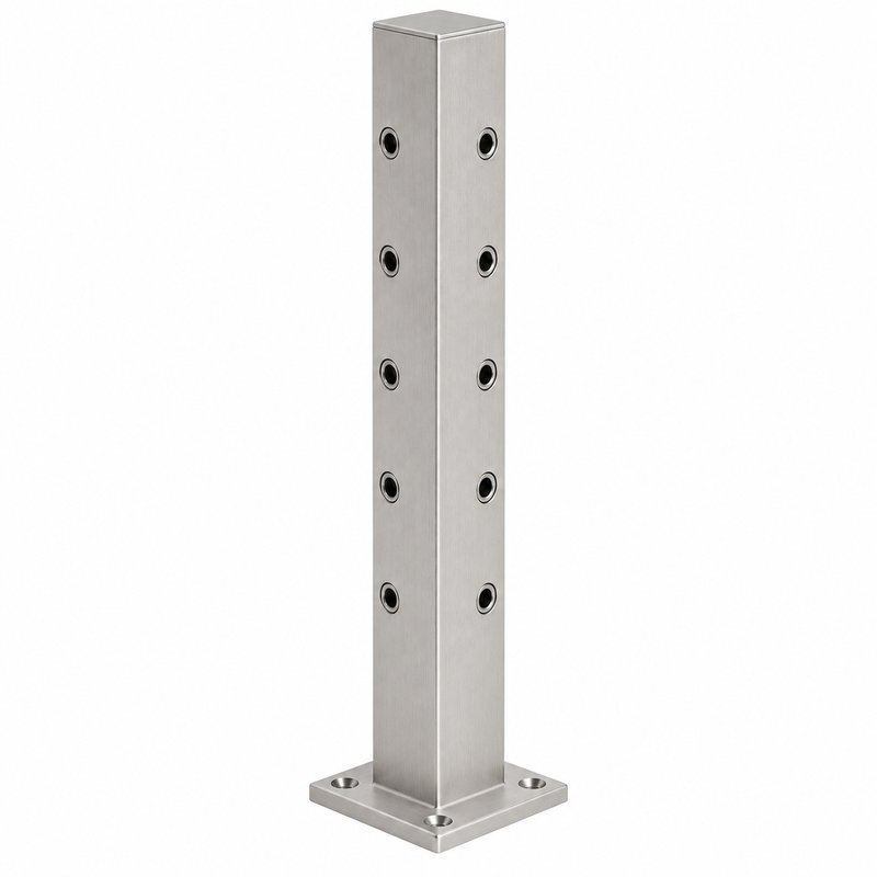 Cable Railing Corner Post — WR029