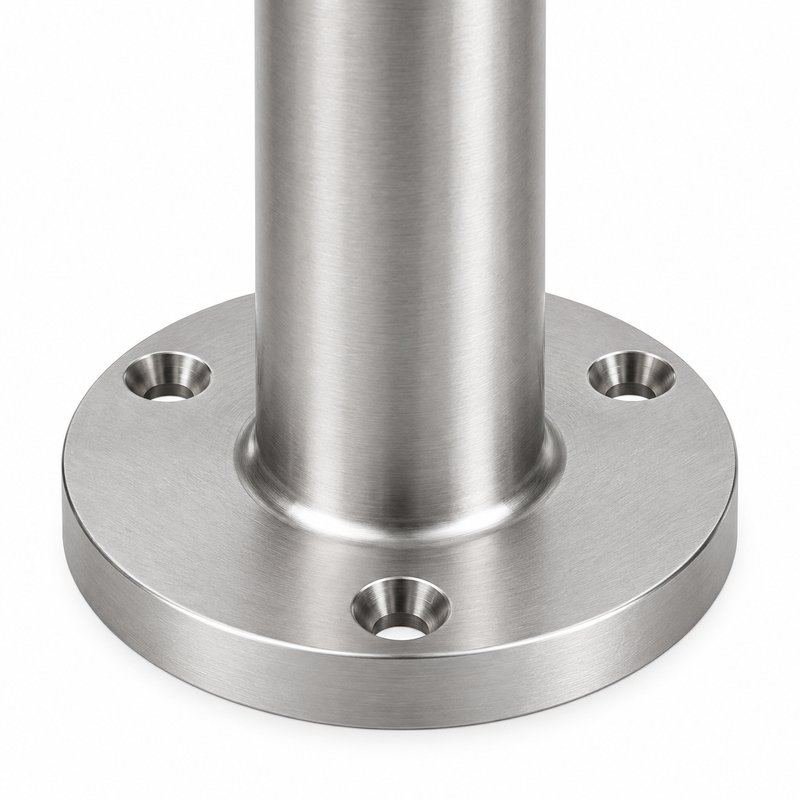 Round Cable Railing Posts — WR050