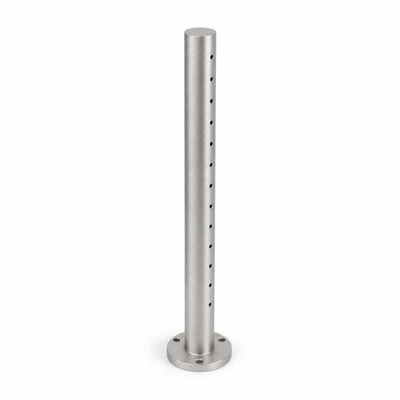 Round Cable Railing Posts — WR050