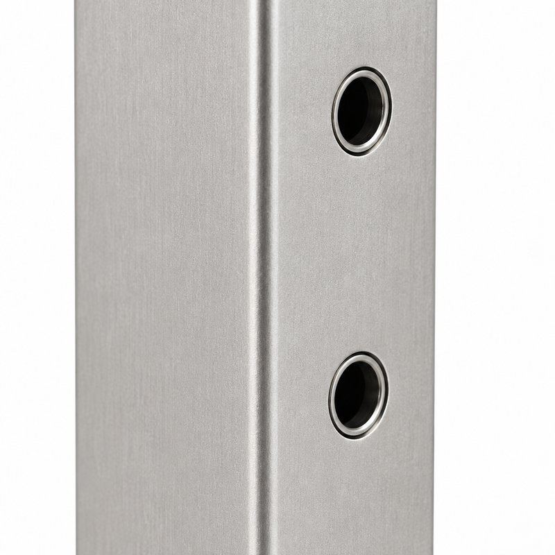 Side Mount Cable Railing Post — WR059